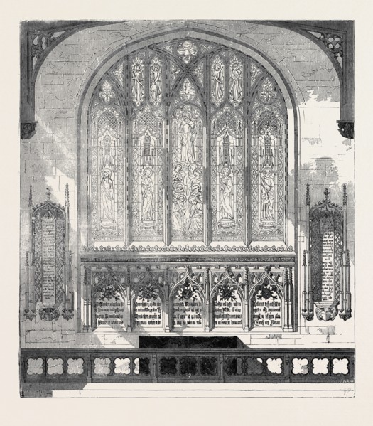 THE ROYAL MEMORIAL TO THE LATE JOHN CAMDEN NEILD, ESQ., IN NORTH MARSTON CHURCH, BUCKS.