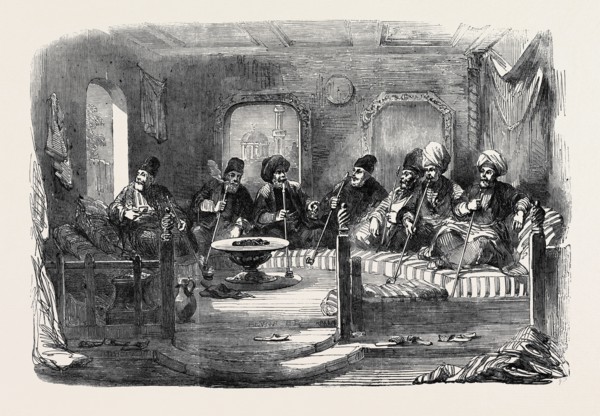 SCENE IN THE CAFE NATIONAL, AT SIMPHEROPOL