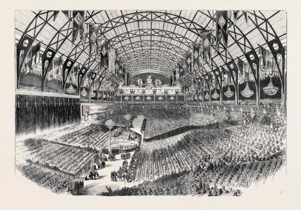 GRAND MUSICAL FETE TO THE KING OF SARDINIA, IN THE PALACE OF INDUSTRY AT PARIS