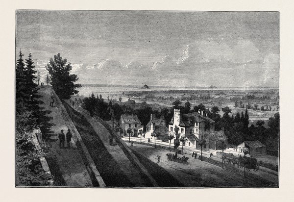 VIEW OF THE BAY OF MOUNT ST. MICHAEL, FROM AVRANCHES, NORMANDY