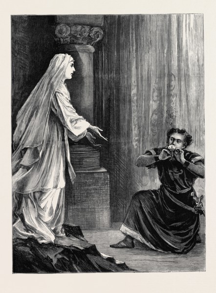 SCENE FROM "IL TALISMANO" AT HER MAJESTY'S OPERA