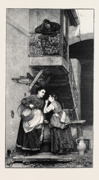 SCANDAL, FROM THE PICTURE BY A. LAUPHEIMER