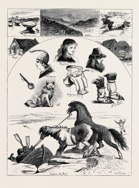 THE MILLENIAL FESTIVAL IN ICELAND, AUGUST 29, 1874
