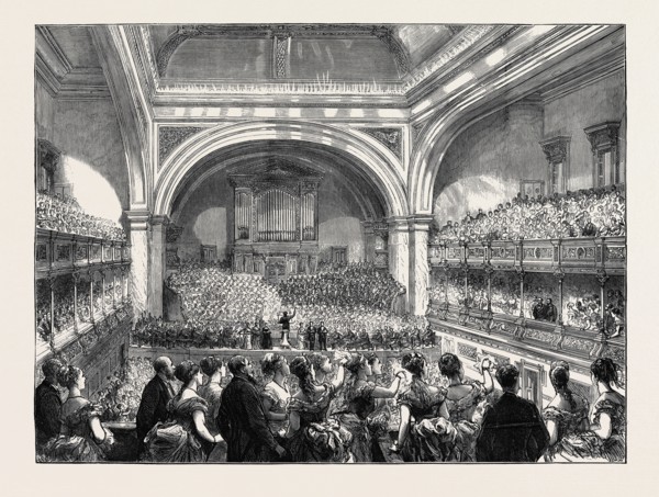 EVENING CONCERT AT THE PHILHARMONIC HALL, RECEPTION OF H.R.H. THE DUKE OF EDINBURGH