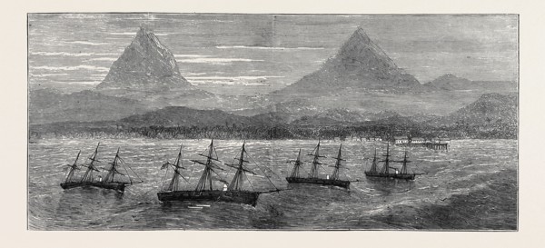 THE RECENT OUTRAGE ON THE BRITISH CONSUL AT GUATEMALA: VIEW OF SAN JOSÃƒâ€° DE GUATEMALA
