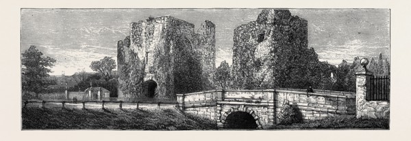 THE CASTLE OF THE GERALDINES, MAYNOOTH