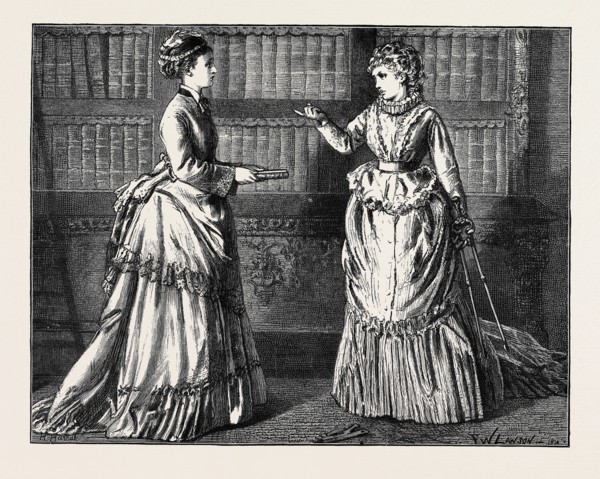 IMAGE ACCOMPANYING "THE LAW AND THE LADY: A Novel" BY WILKIE COLLINS, CHAPTER X, THE SEARCH