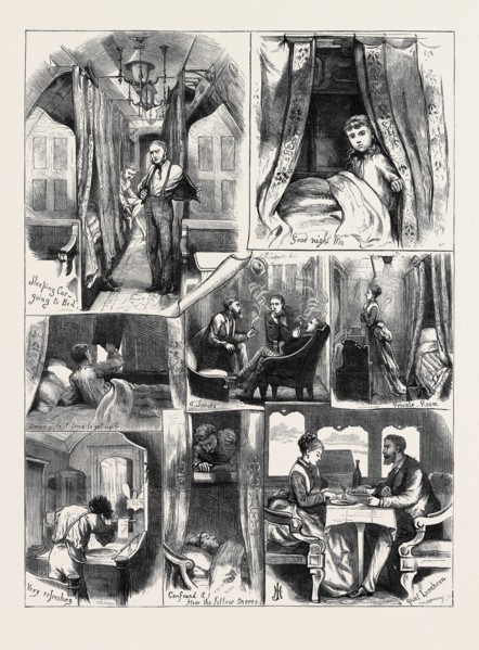 THE RAILWAY QUESTION, NOTES IN A PULLMAN PALACE CAR ON THE MIDLAND RAILWAY