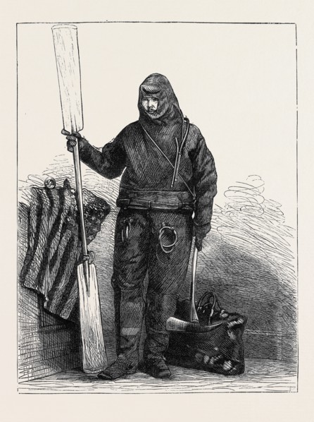 THE NEW AMERICAN SWIMMING APPARATUS, CAPTAIN BOYTON IN HIS AQUATIC DRESS