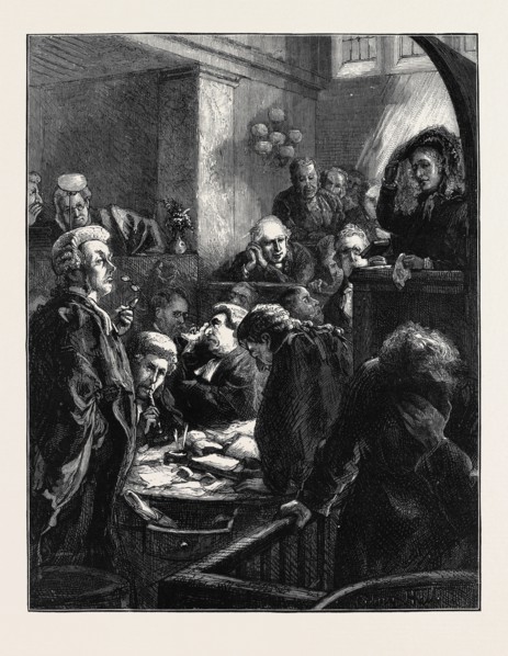 IMAGE ACCOMPANYING "THE LAW AND THE LADY: A Novel" BY WILKIE COLLINS, CHAPTER XVIII, THIRD