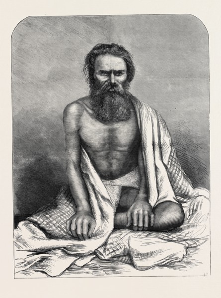 THE ALLEGED NANA SAHIB, ARRESTED BY THE MAHARAJAH OF SCINDIA AT GWALIOR