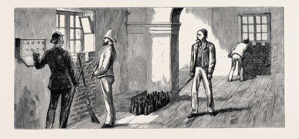 BEFORE THE BOMBARDMENT OF ALEXANDRIA, JULY 7, 1882: PREPARING FOR THE DEFENCE OF THE ALEXANDRIA