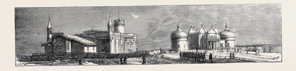THE WAR IN EGYPT: FLEMMING STATION ON THE WAY TO RAMLEH