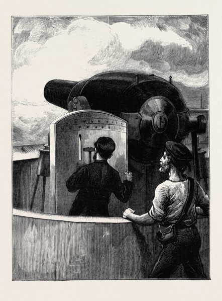 THE WAR IN EGYPT: A SHOT FROM THE "TÃâMÃâRAIRE"