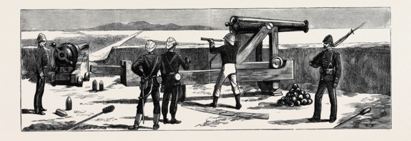 THE WAR IN EGYPT, FORT MEX, ALEXANDRIA: THE SOUTH-EAST CORNER: RECONNOITRING THE ENEMY'S POSITION
