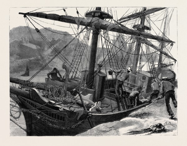 KIT, A MEMORY; BY JAMES PAYN: A sailor fell from the mainmast of a ship in Mogadion harbour, and