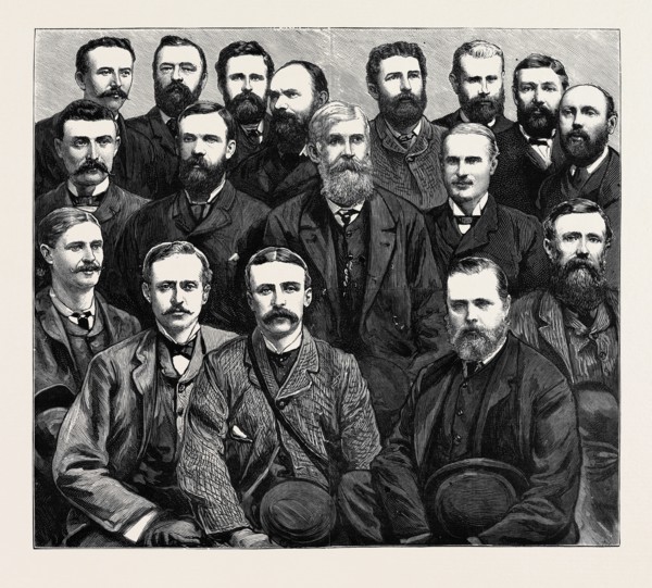 THE ANGLO-AMERICAN RIFLE CONTEST AT CREEDMOOR, U.S.A.; THE BRITISH TEAM
