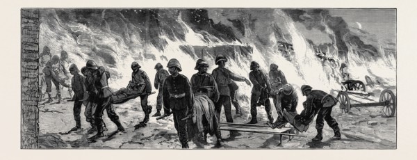 THE WAR IN EGYPT, THE OCCUPATION OF CAIRO: AFTER THE EXPLOSION AT THE CAIRO RAILWAY STATION,