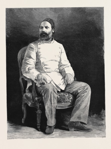 ARABI PASHA, IN PRISON AT CAIRO, EGYPT