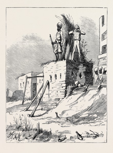 WITH THE INDIAN CONTINGENT IN EGYPT: AN OUTPOST