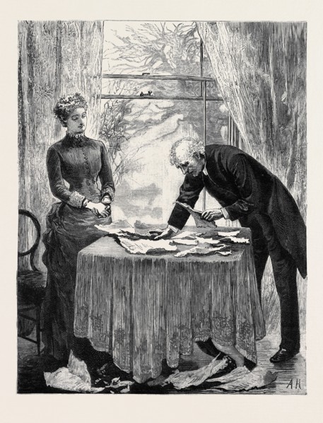 KIT, A MEMORY; BY JAMES PAYN: Mr. Penryn pieced together the fragments of the newspaper, and