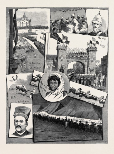 THE RECENT CAMPAIGN IN EGYPT: FESTIVITIES AT BOMBAY IN HONOUR OF THE RETURN OF THE INDIAN