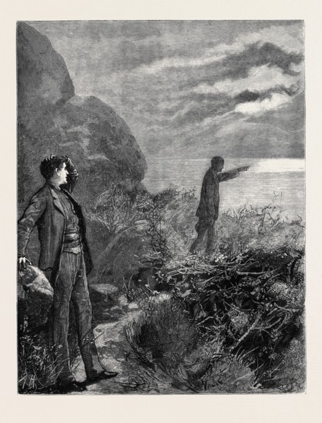 KIT, A MEMORY; BY JAMES PAYN: "The speaker pointed to the horizon, and Mark's eyes mechanically