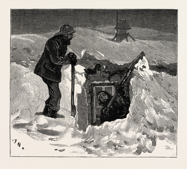 A DAY AT THE OBSERVATORY ON THE SUMMIT OF BEN NEVIS: THE FIRST WINDOW CLEARED: "SHALL I GIVE YOU A