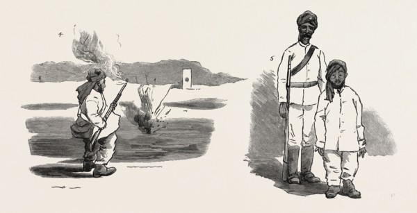 THE REBELLION IN THE SOUDAN (SUDAN), THE MATERIAL WITH WHICH BAKER PASHA WAS EXPECTED TO DEFEAT THE