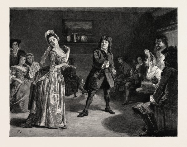 DOROTHY FORSTER: She sometimes comes sweeping across the floor as if she had whole yards of train