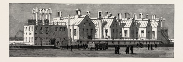 THE SMALL-POX EPIDEMIC AND THE METROPOLITAN ASYLUMS BOARD: THE TWIN-SHIP "CASTALIA," CONVERTED INTO