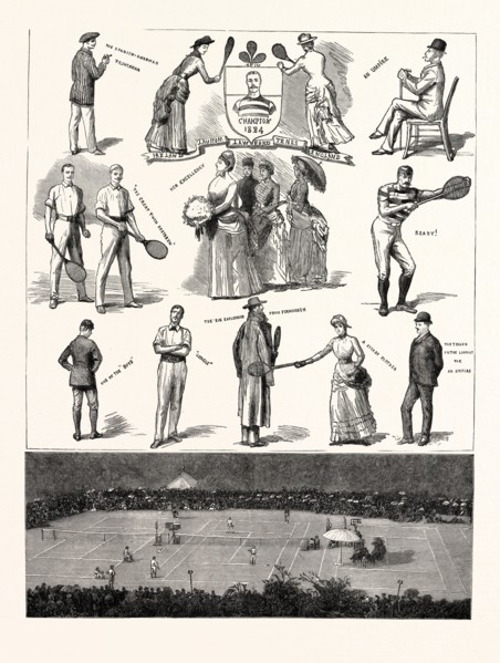 NOTES AT THE LAWN-TENNIS MEETING FOR THE CHAMPIONSHIP OF IRELAND AT DUBLIN