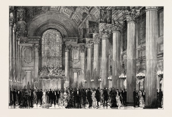 THE EGYPTIAN HALL, MANSION HOUSE, LONDON, UK