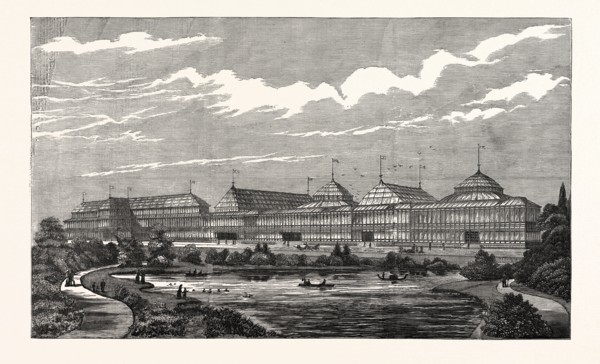 THE ALBERT EXHIBITION PALACE, BATTERSEA PARK, LONDON, UK