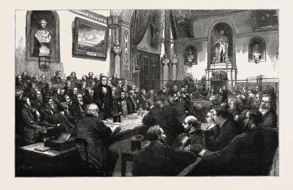 A MEETING OF THE COMMON COUNCIL AT THE GUILDHALL, LONDON, UK