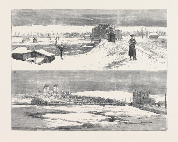 THE ROAD THE RUSSIANS WILL COME: 1. The Russian Frontier Bridge over the Pruth; 2. Jassy, the