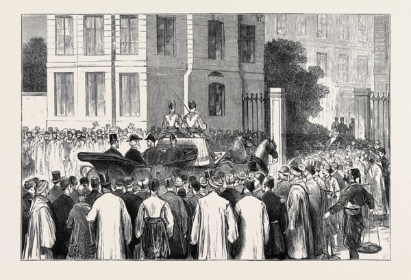 THE WAR IN THE EAST, ARRIVAL OF MR. LAYARD, THE NEW BRITISH AMBASSADOR, AT CONSTANTINOPLE: ON THE