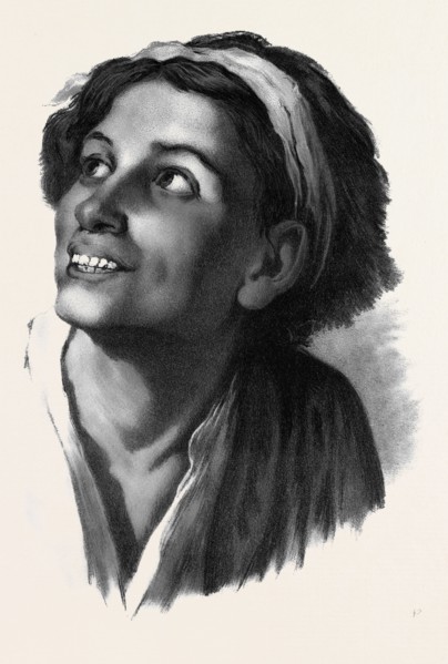 "A BEGGAR BOY" FROM THE PICTURE BY MURILLO