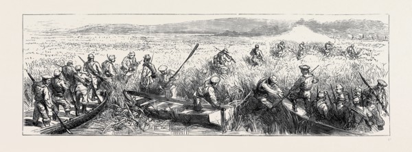THE WAR IN THE EAST, WITH THE RUSSIANS ON THE DANUBE: A PICKET SKIRMISH IN THE DOBRUDSCHA, NEAR