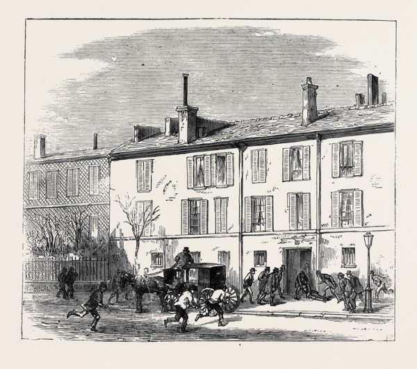 PRINCE PIERRE BONAPARTE'S RESIDENCE, 1870