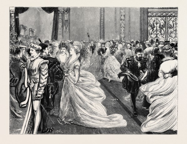 FANCY BALL AT MANCHESTER, 1870