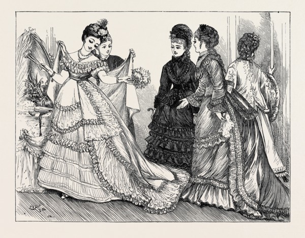 PARIS FASHIONS, 1870