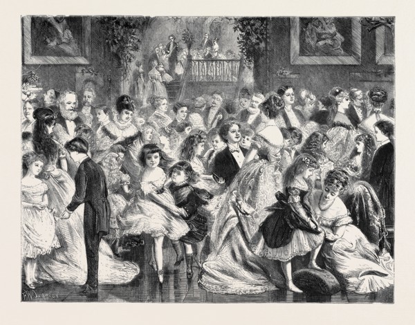 A JUVENILE BALL, 1870