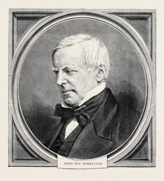 RIGHT HON. ROBERT LOWE