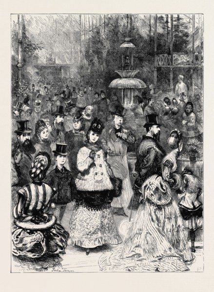 SATURDAY AFTERNOON AT THE CRYSTAL PALACE, 1870