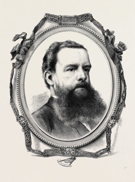 THE RIGHT HONOURABLE THE EARL DE GREY AND RIPON, K.G., MOST WORSHIPFUL GRAND MASTER OF MASONS, 1870