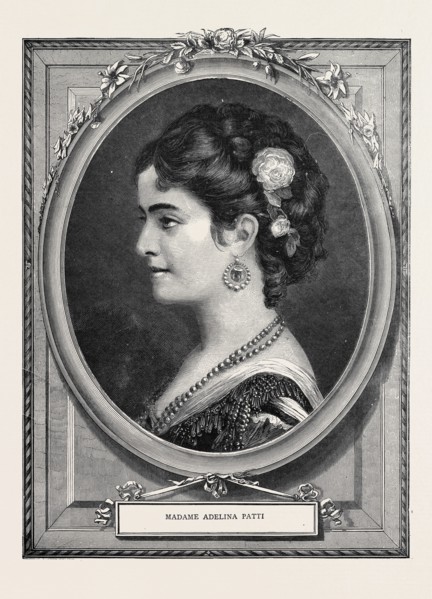MADAME ADELINA PATTI, 1870