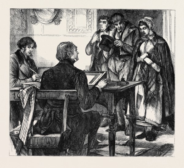 IRISH SKETCHES, HOW NOT TO PAY THE RENT, 1870