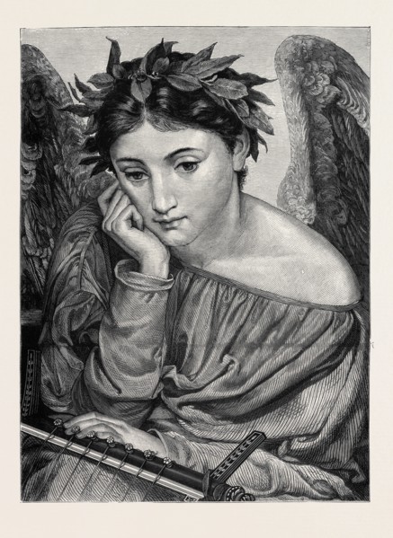 "POETRY", FROM THE PICTURE BY E.J. POYNTER, A.R.A.