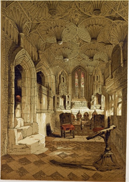 CHANTRY CHAPEL, ADJOINING THE BEAUCHAMP CHAPEL, WARWICK, UK